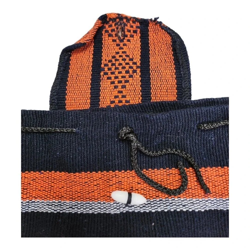 NFL Denver Broncos Backpack Bag Orange Embroidered Logo Beachy‎ Boho Football